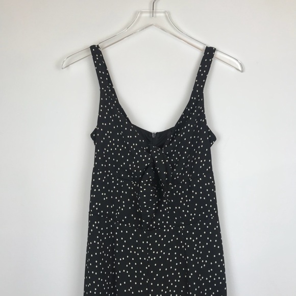 NEW Black Polka-Dot Long Romper Jumpsuit - Picture 3 of 7